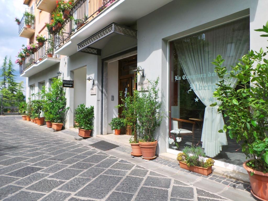 Hotel La Congiura Dei Baroni Teggiano Екстериор снимка